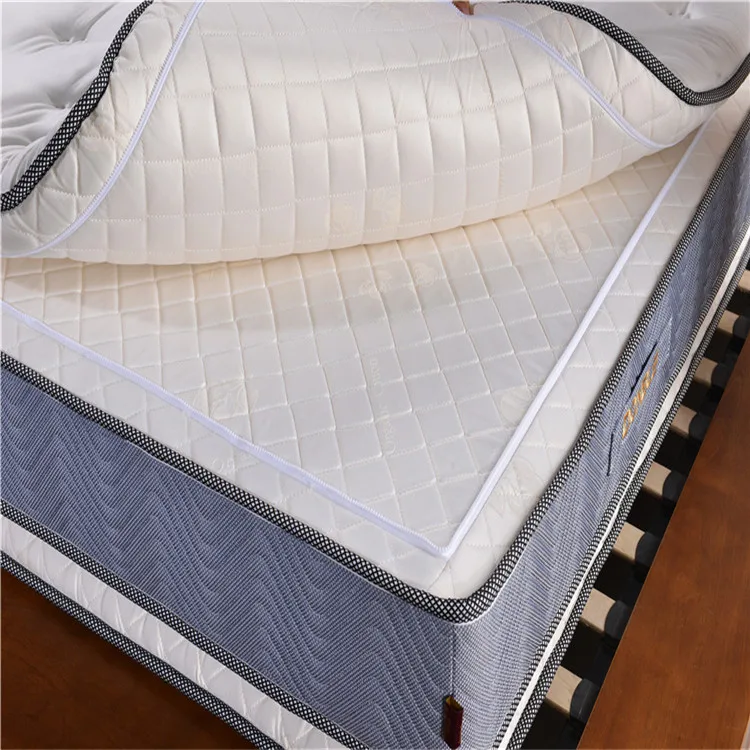 Double Pillow Top Durable Memory Foam Pocket Spring Mattress