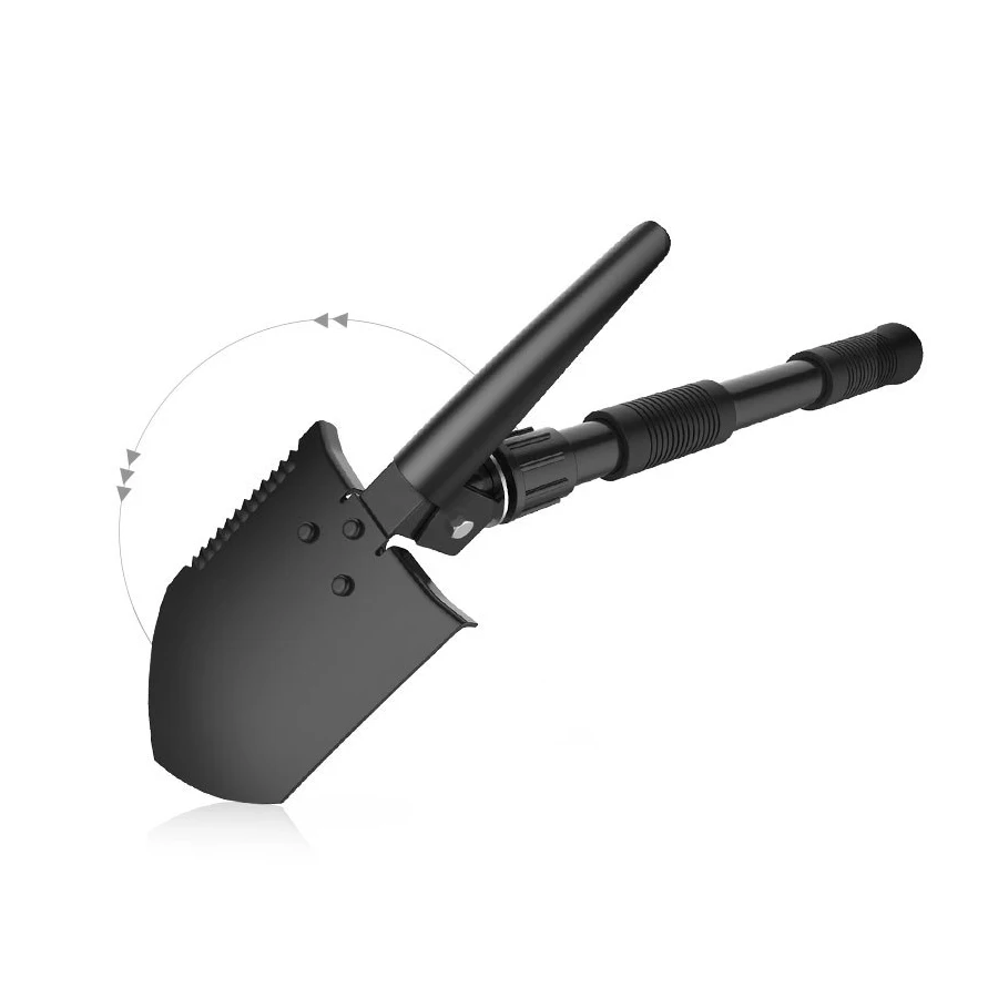 Multifunctionele opvouwbare schep voor outdoor camping en vissen_voghion.com