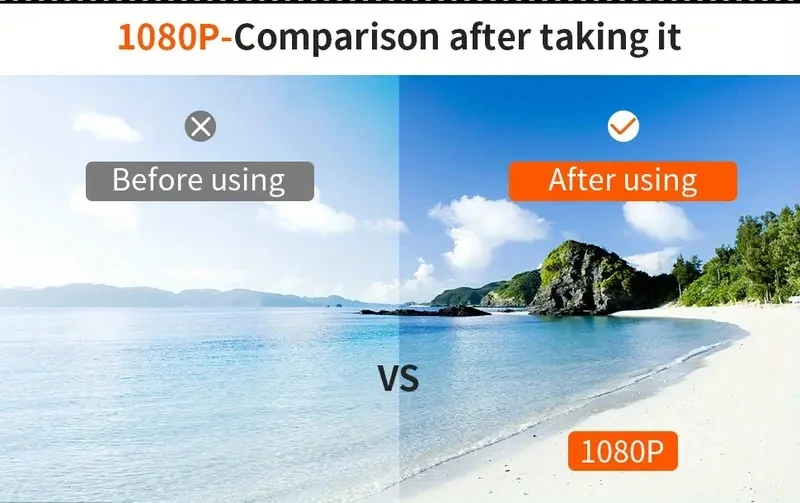 Gafas con cámara de video HD 1080P manos libres, grabadora multifuncional de 5 MP, gafas para fotos