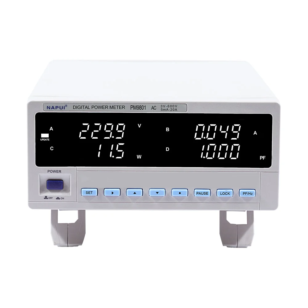 Pm9801 0.5 Class Single Phase Rs232 Trms 220v Multifunction Power