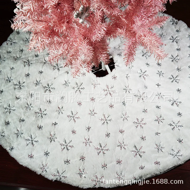 Рождественская елка плюшевая юбка украшение для рождественской вечеринки искусственный мех украшения