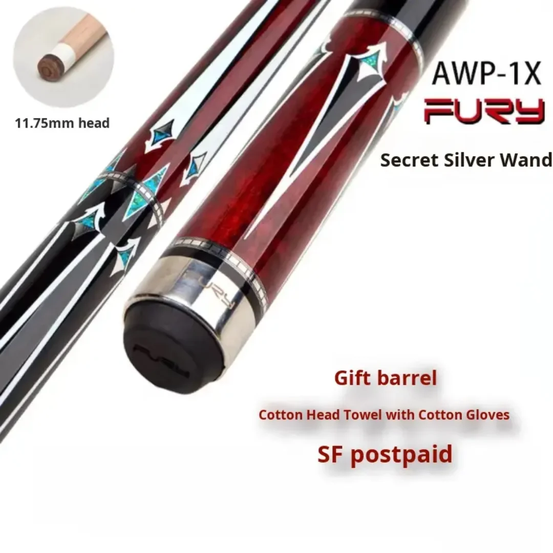 High Quality Fury AK1 AK2 AWP 11.75-13MM Tip 58 Inch Pool Cue