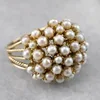 Yellow gold + white