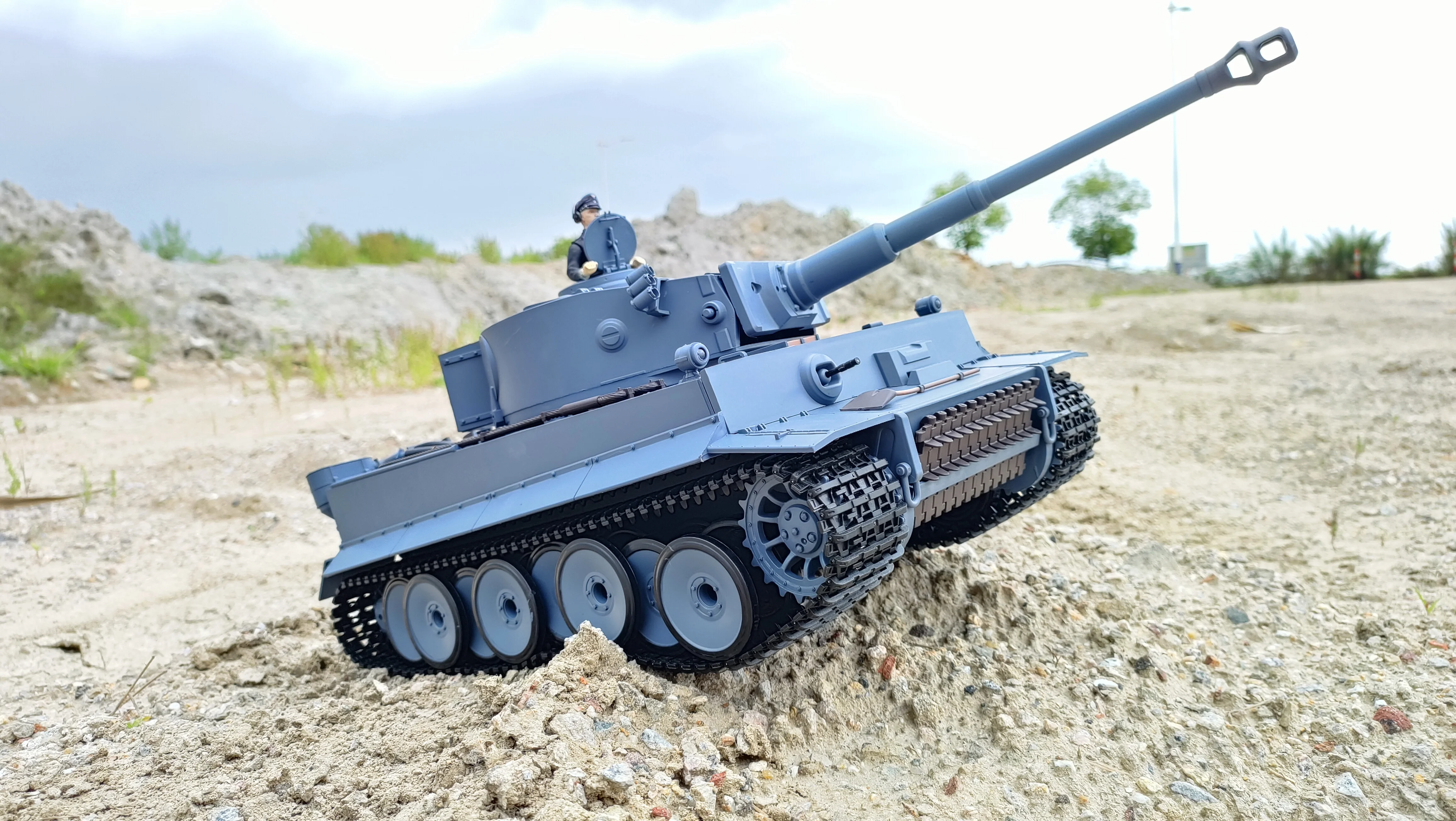 Piastra Corazzata Metallica Per Henglong Tiger I 1/16 – Ricambio Modello Radiocomandato 3818