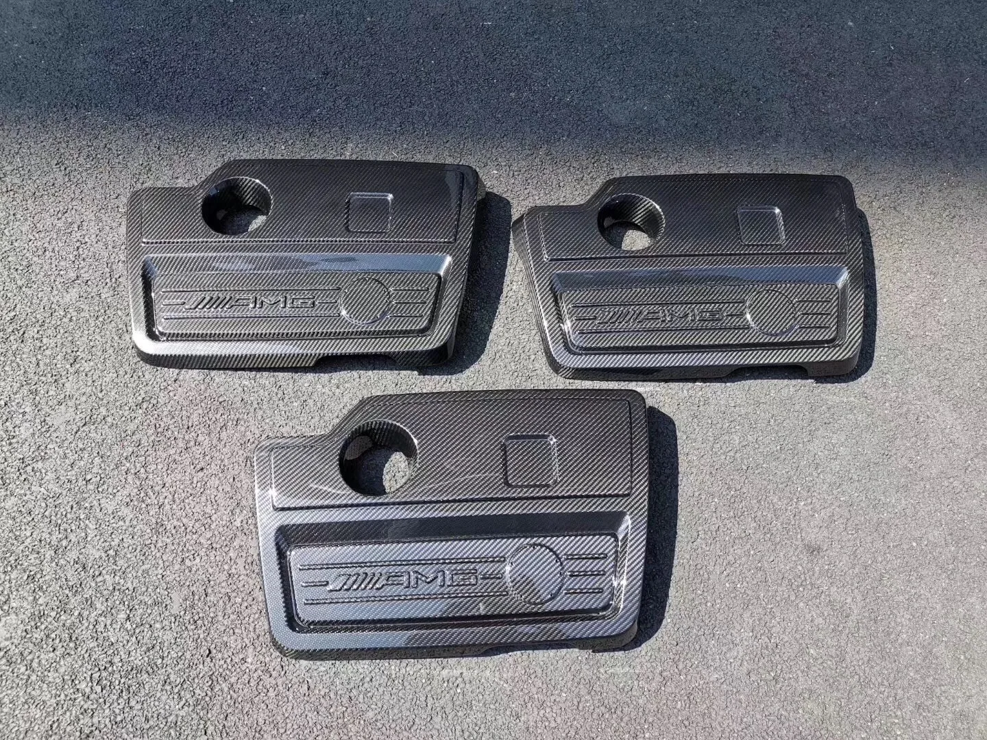 Mercedes-benz A45 Amg Carbon Fiber Engine Hood Cover & Oem