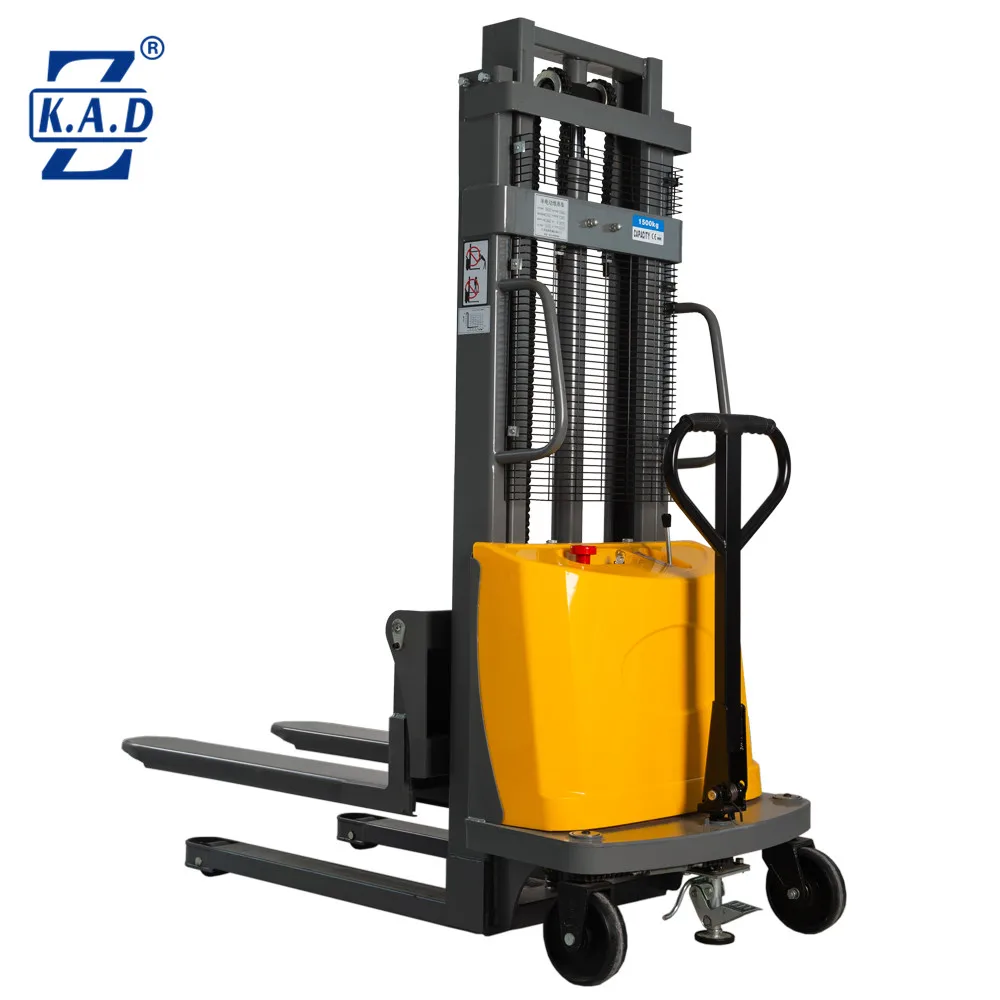 hot sell custom semi electric pallet stacker 1.
