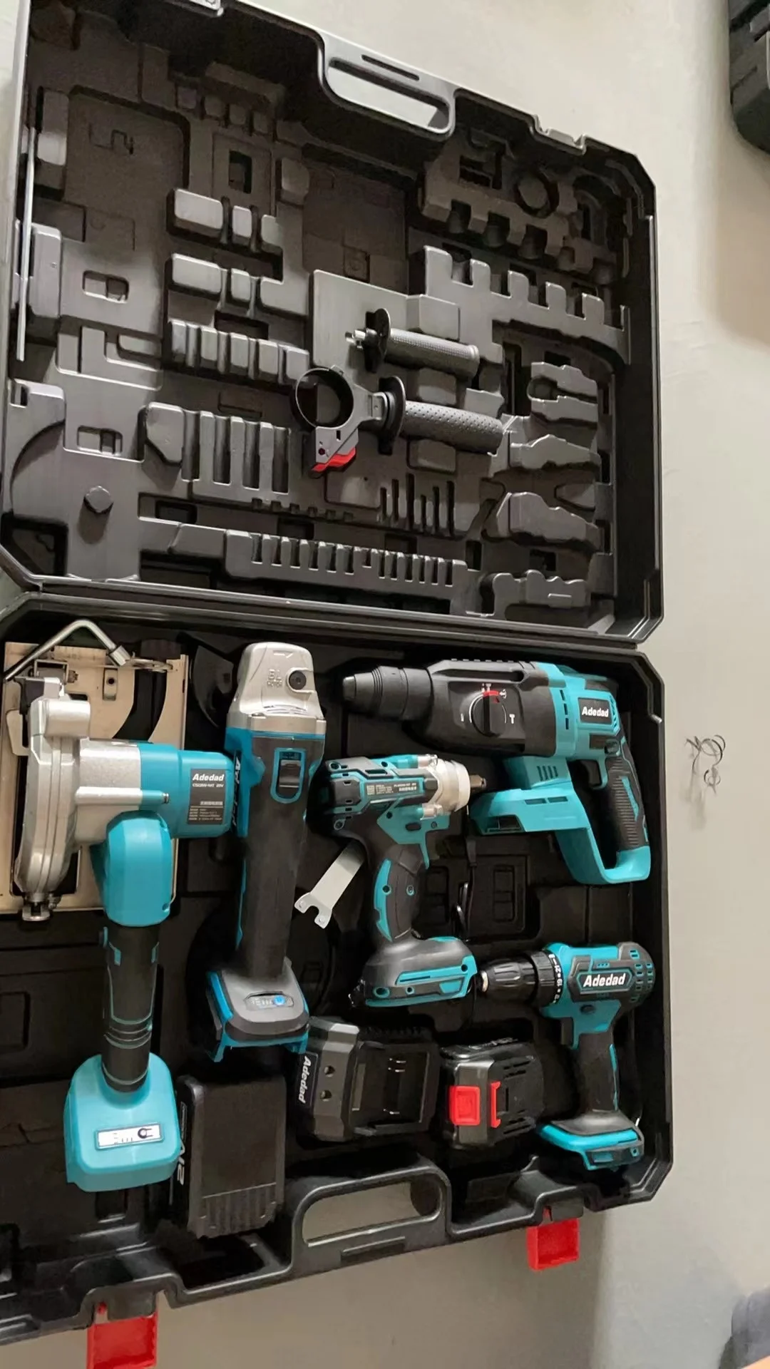 Hardware Tools Multi Tool Box Power Wrenches Electric Drill 21v Electrical Tools