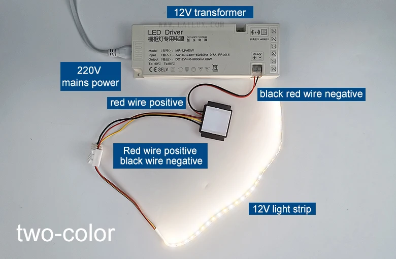 Led Mirror Switch Dc12v 24v 36w Smart Dimmable Touch Sensor Switch One Color 3 Color Bathroom