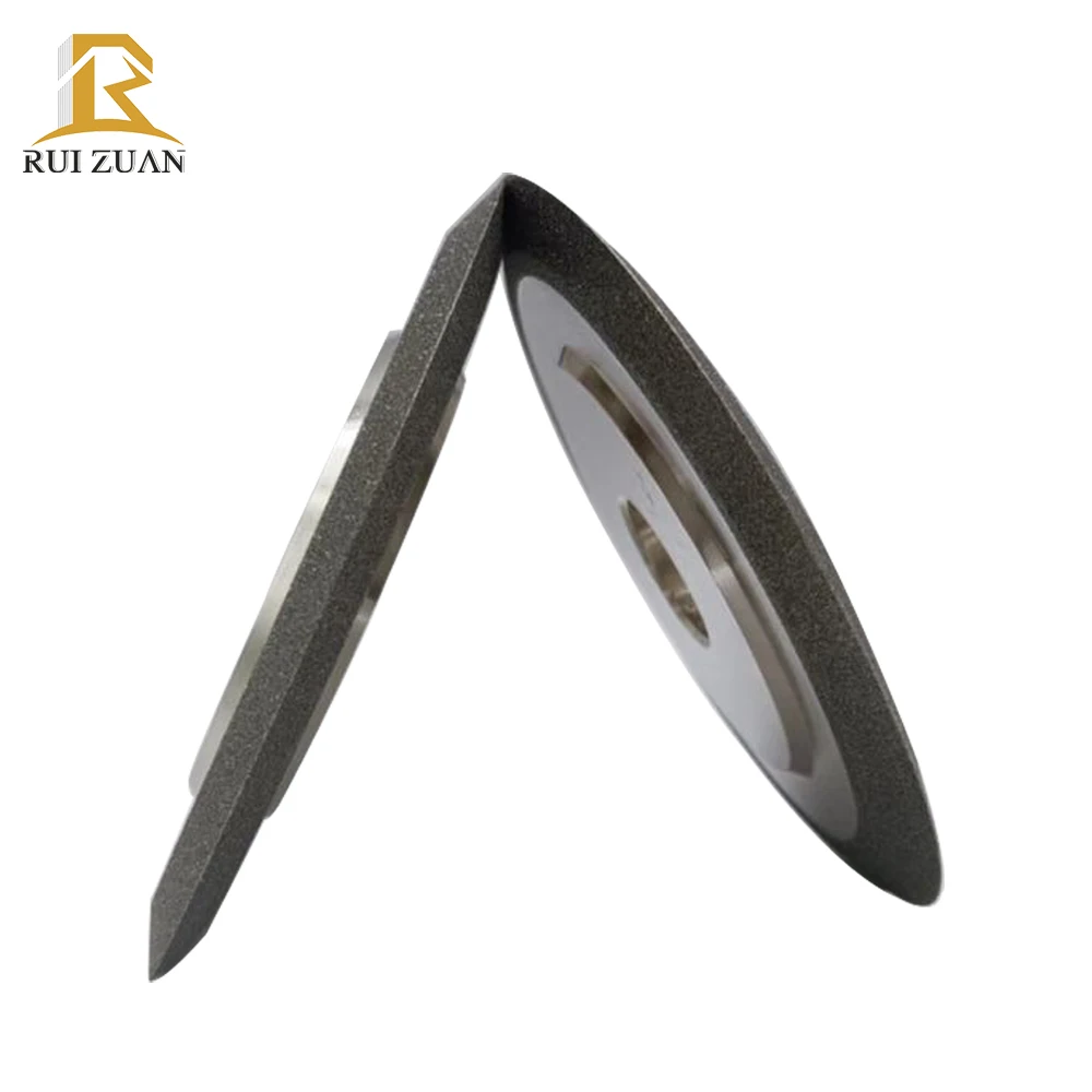 Гальваническое двойное Коническое шлифовальное колесо v паз абразивные инструменты профиль алмазный шлифовальный круг