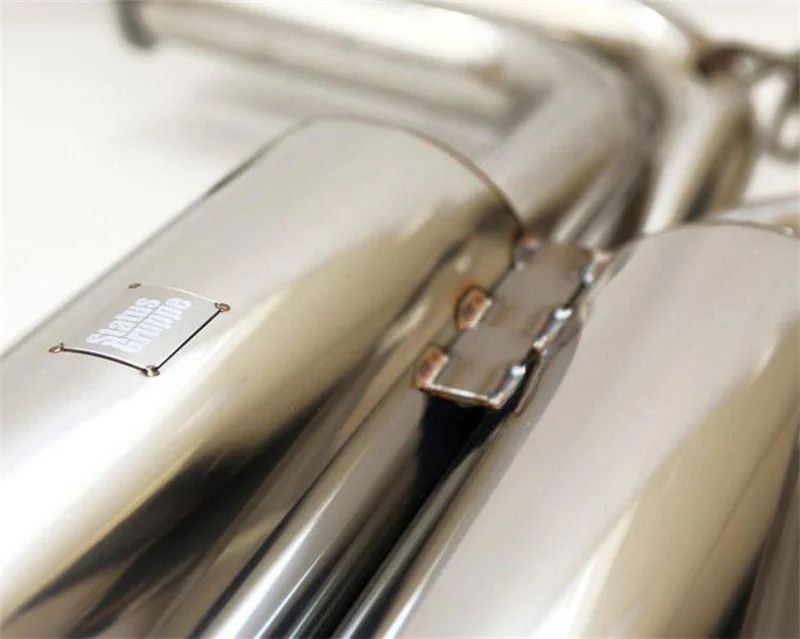 DUAL CATBACK AXLE BACK STAINLESS 2.5" EXHAUST MUFFLER 2.75" TIP for 01-06 BMW E46 M3