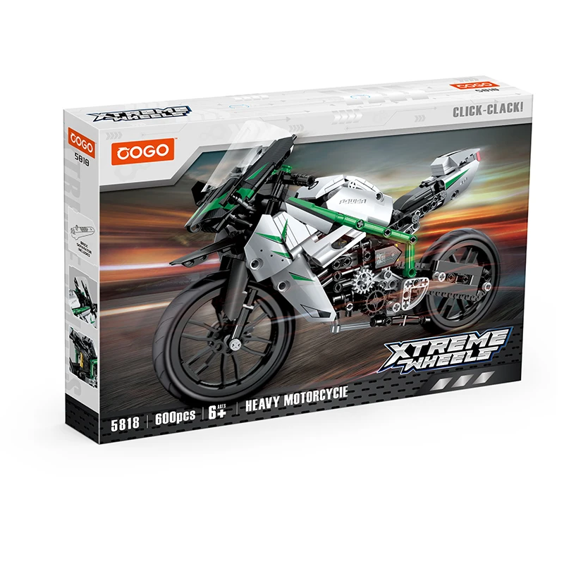 COGO Educational Building Block Motorcycle Toy for Kids – Fun DIY