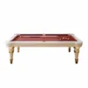 Red tablecloth-7 feet