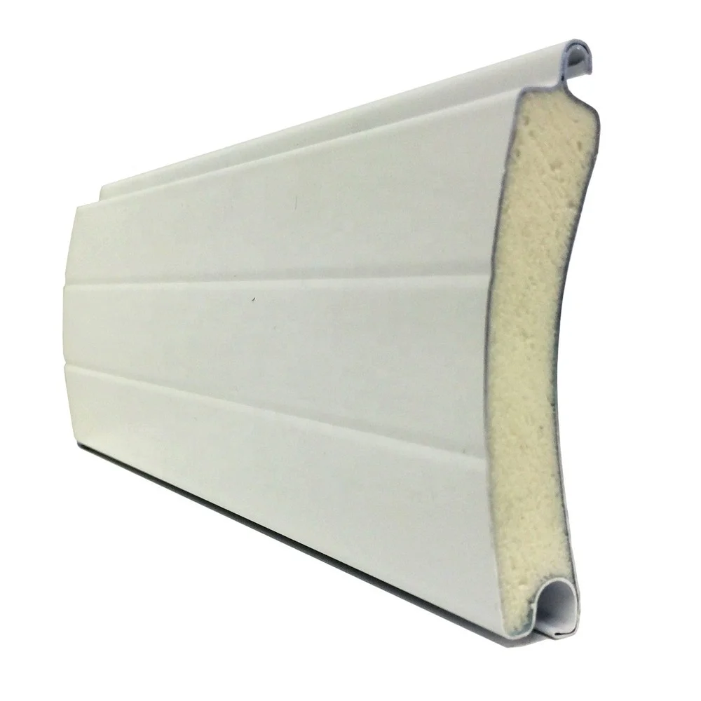 European Automatic Roll up Windows Manual Aluminum Roller Shutter Window Black Metal Rolling Door Aluminum Exterior Garage Door