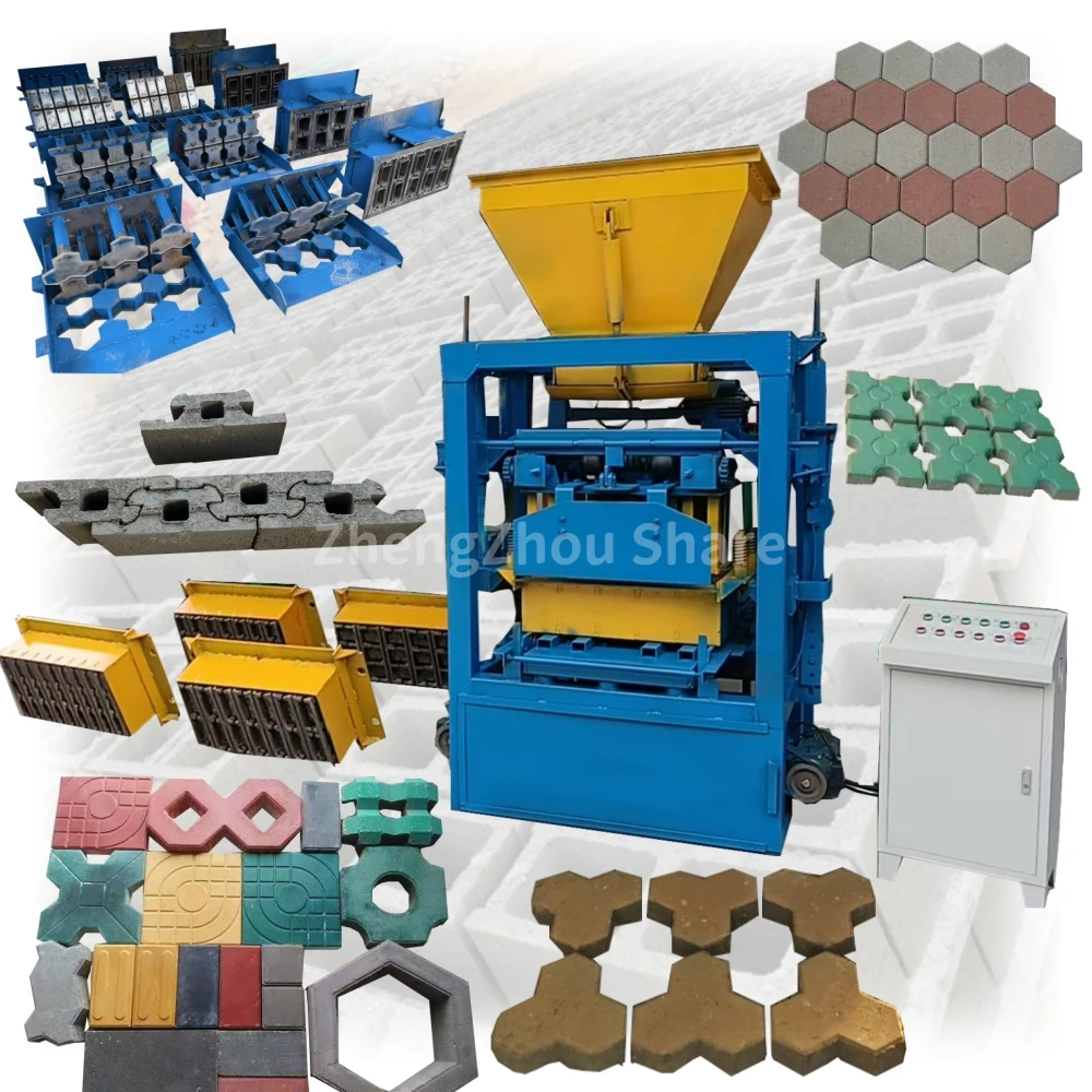 High Quality 4-26 Block Making Machine Hydraulic Cement Solid Hollow Brick Making Machinery