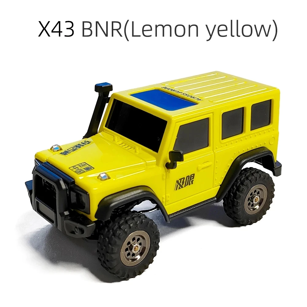 LDARC X43 RTR ミニクローラー　イエロー Amazon.com: LDARC 1:43 Scale Mini RC Crawler RTR RC Rock