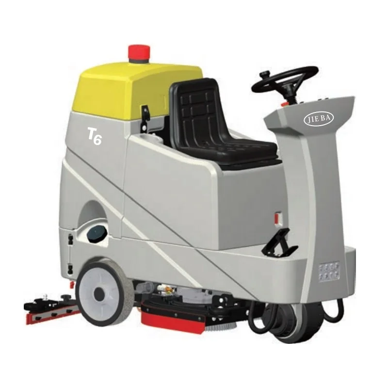 Floor Scrubber Remote Control Scrubbing Machine Clean Floor Ceramic Tile Mirror Stone PVC Epoxy Silicon Carbide Polished Cement
