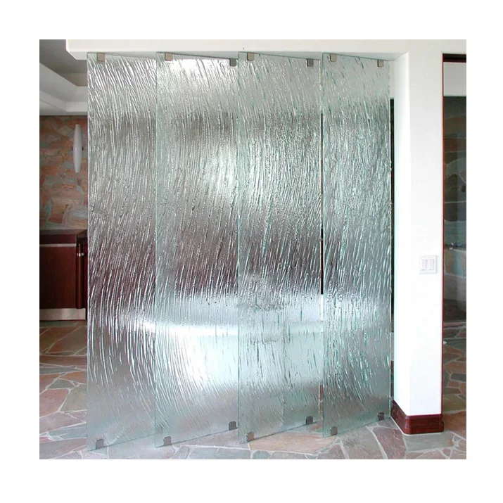 Decorative Types of Fused Glass Partition Wall