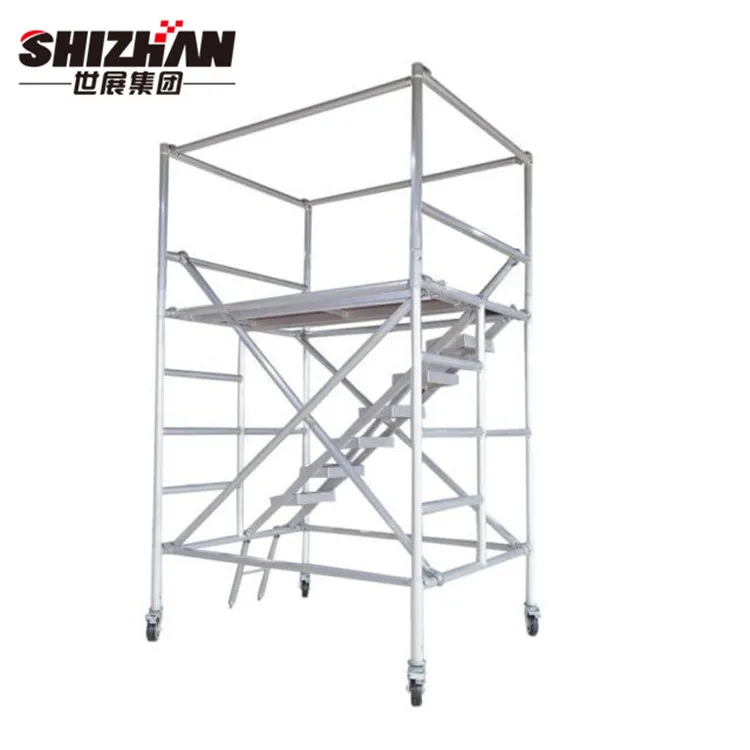 Scaffolding Tower Mobile Aluminium Scaffolding Telescopic Tower ...