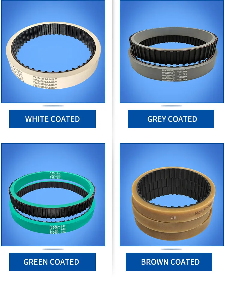 Pulling Down Packaging Machine Rubber Vacuum Timing Belts For Ishida