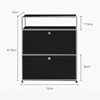 Black single cabinet b1