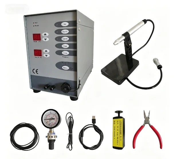 TEBAK Dental Titanium Frame Welding Machine for Dentures Various Metal Jewelry Spot Welding Machines