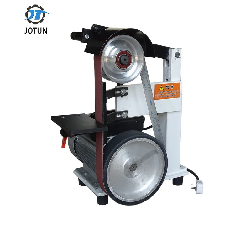 New Jotun Double Station Cloth Wheel and Abrasive Belt Grinding Machine ...