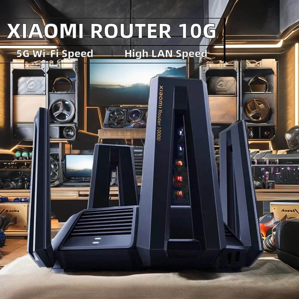 Xiaomi Gigabit Tri-Band Wifi Router - Mesh Network & Game Acceleration