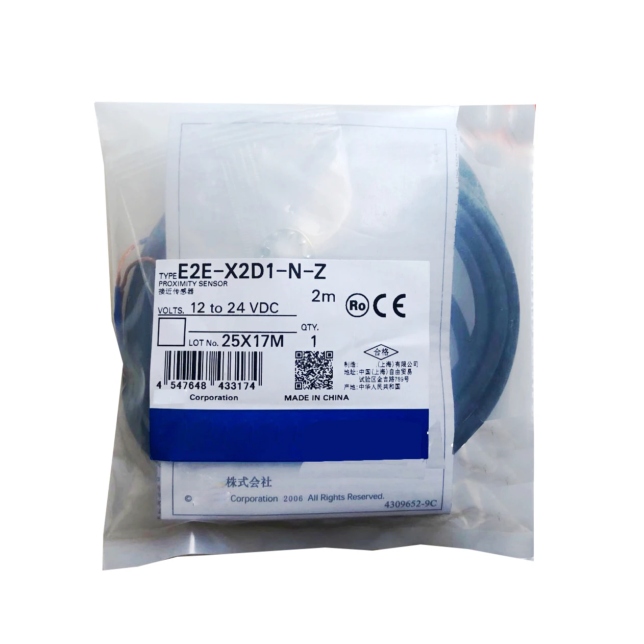 New Original E2E-X2D1-N-Z E2ex2d1nz Proximity Switch Sensor Stock in Warehouse