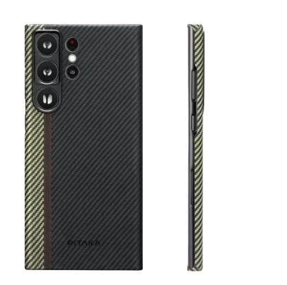 Multicolor Carbon Fiber Phone Cases For Samsung S23 Series Matte Skin Feel Clear Shockproof Case Real Covers Myc7161 Laudtec