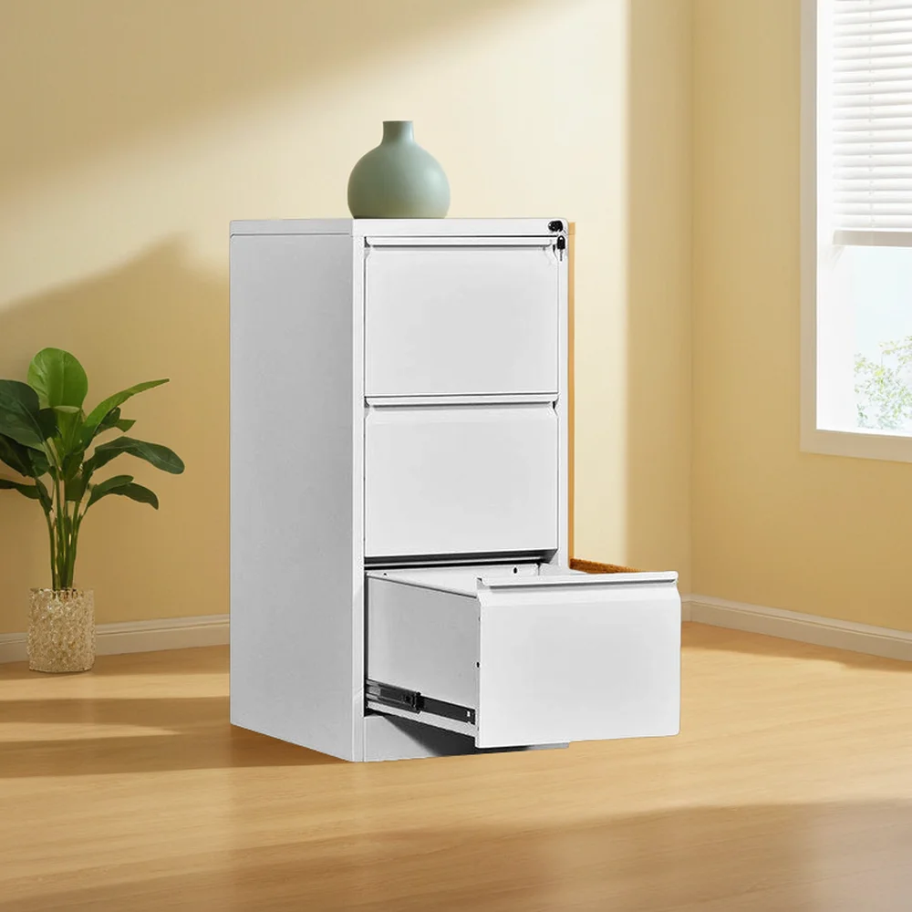 2024 Modern Design Adjustable Lockable Metal Steel Office Furniture Storage Drawer Filing Cabinets for Kitchen Outdoor Gym Use