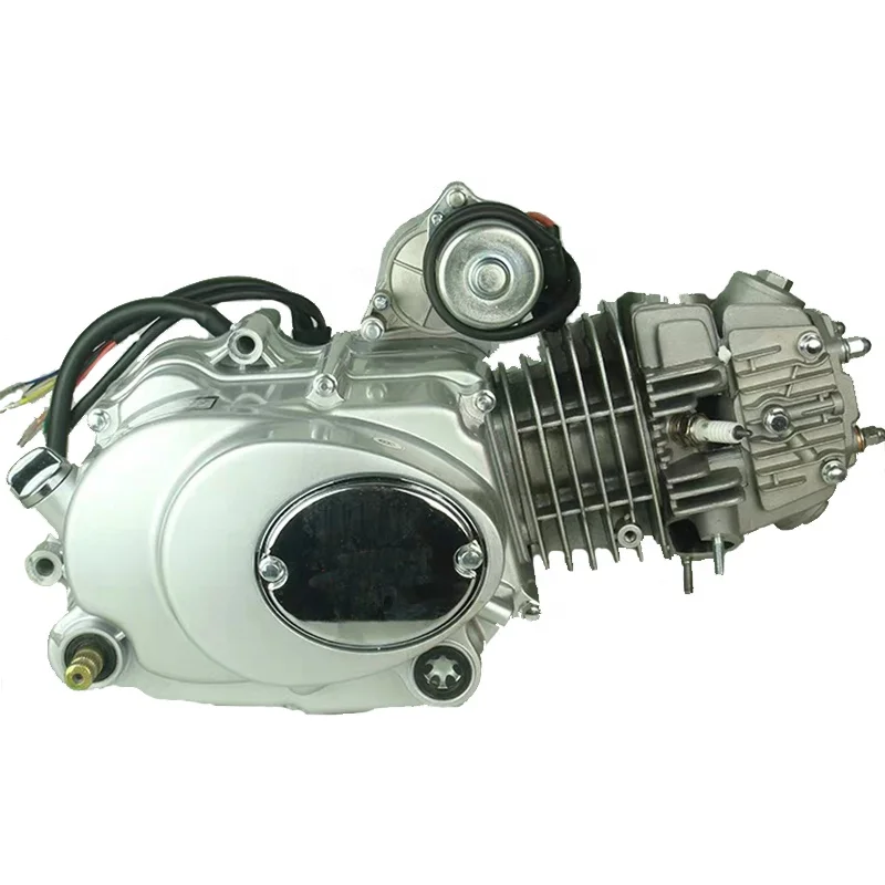 
Cqjb высокого качества 4 тактный четырехтактный двигатель с воздушные охлаждением 1 цилиндр 110 125CC сборный двигатель для мотоцикла 