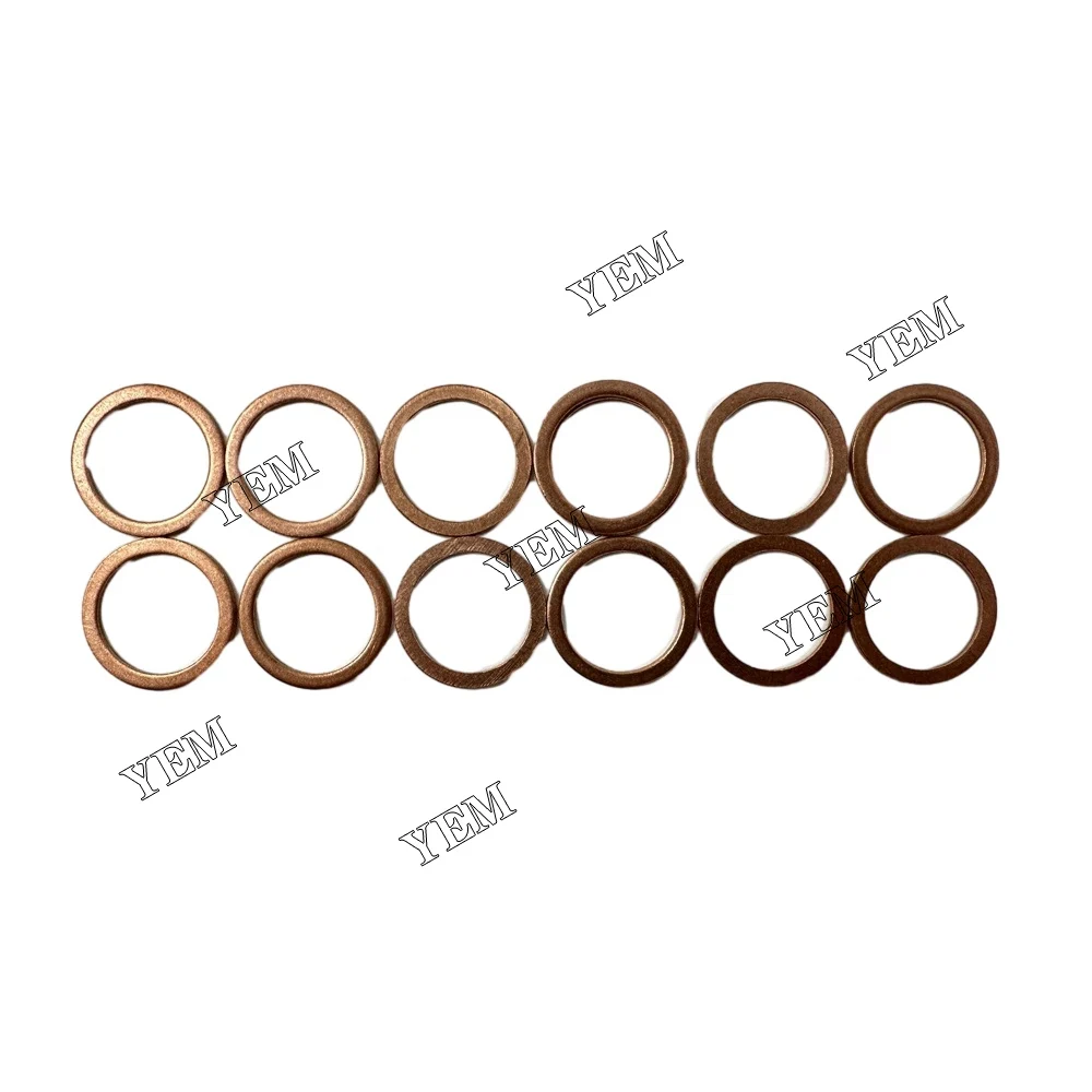 119600-11460 Copper Gasket for Yanmar 3TNA72L Replacement Engine Parts 2