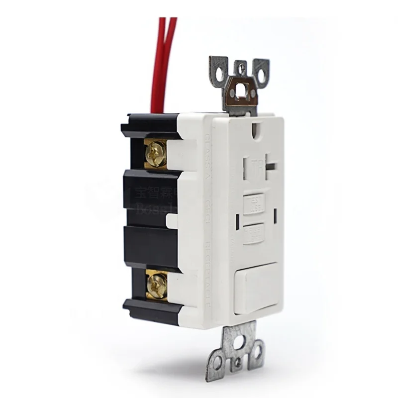 Shanghai Linsky Ul Listed 20 Amp 125v Self Test Gfci Outlet With Switch