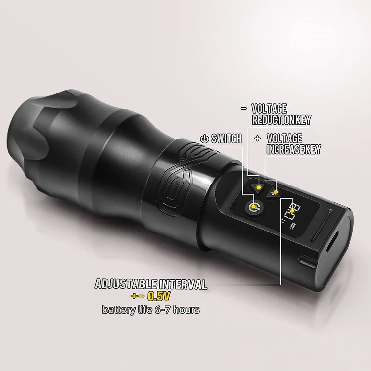 XNET Moteng E X O 4mm Stroke Tattoo Gun - Wireless & Powerful