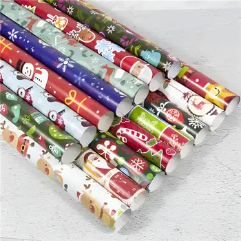 Factory Wholesale Wrapping Paper Tissue Paper Roll Packaging  Colorful customized logo wrapping tissue paper for Gifts Packaging