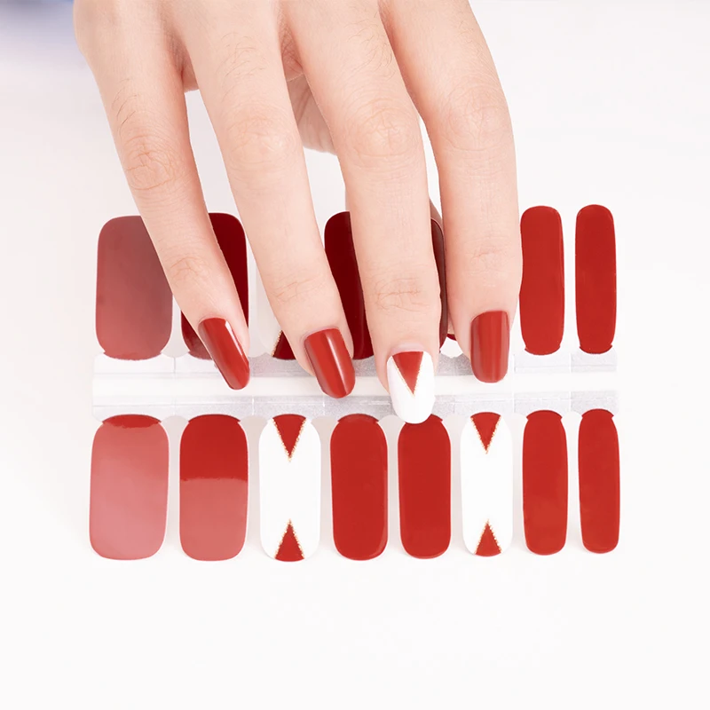Huizi Factory Supplier New Factory OEM Non Toxic Kid Gel Nail Polish Strip