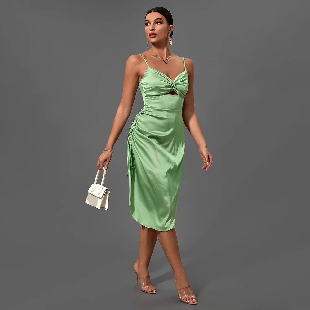 green emerald velvet dress Zapaka Women Graduation Dress Bodycon Spaghetti Straps Sequin V Neck Short Little White Dress, White / US6