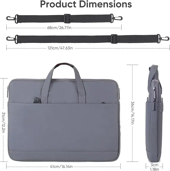 Laptop bag multi-size men's and women's office business handbag 13 14 15 16 inch computer bag office computer bag