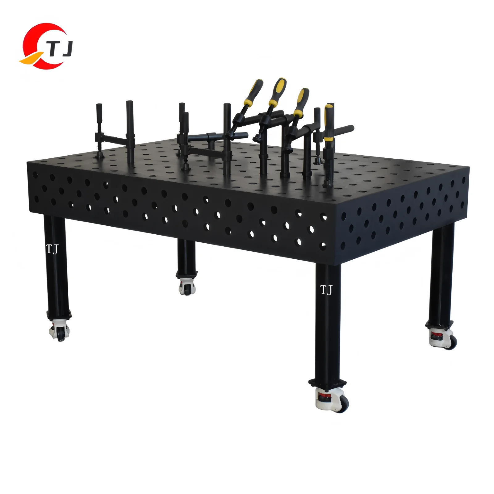 Professional Nitride Coated Cast Iron Steel Welding Table System China's Customized 2D/3D Accessory New Soldering Stations
