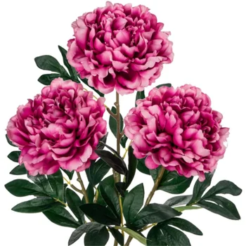 Artificial Peony Flowers Large Silk Real Touch Flowers Stem for Home Office Vase Centerpiece Wedding Bridal Party