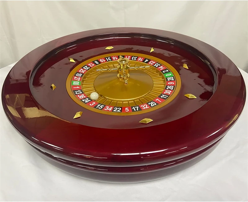 プロのカジノグレードの高光沢ルーレットゲームセット20インチ