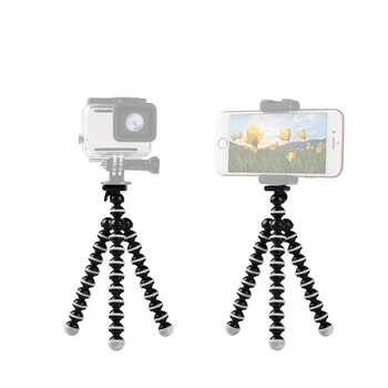 KALIOU Octopus ABS Plastic Mini Removable Panel Deformable Flexible Tripod for Smartphone Camera Stand Holder product image