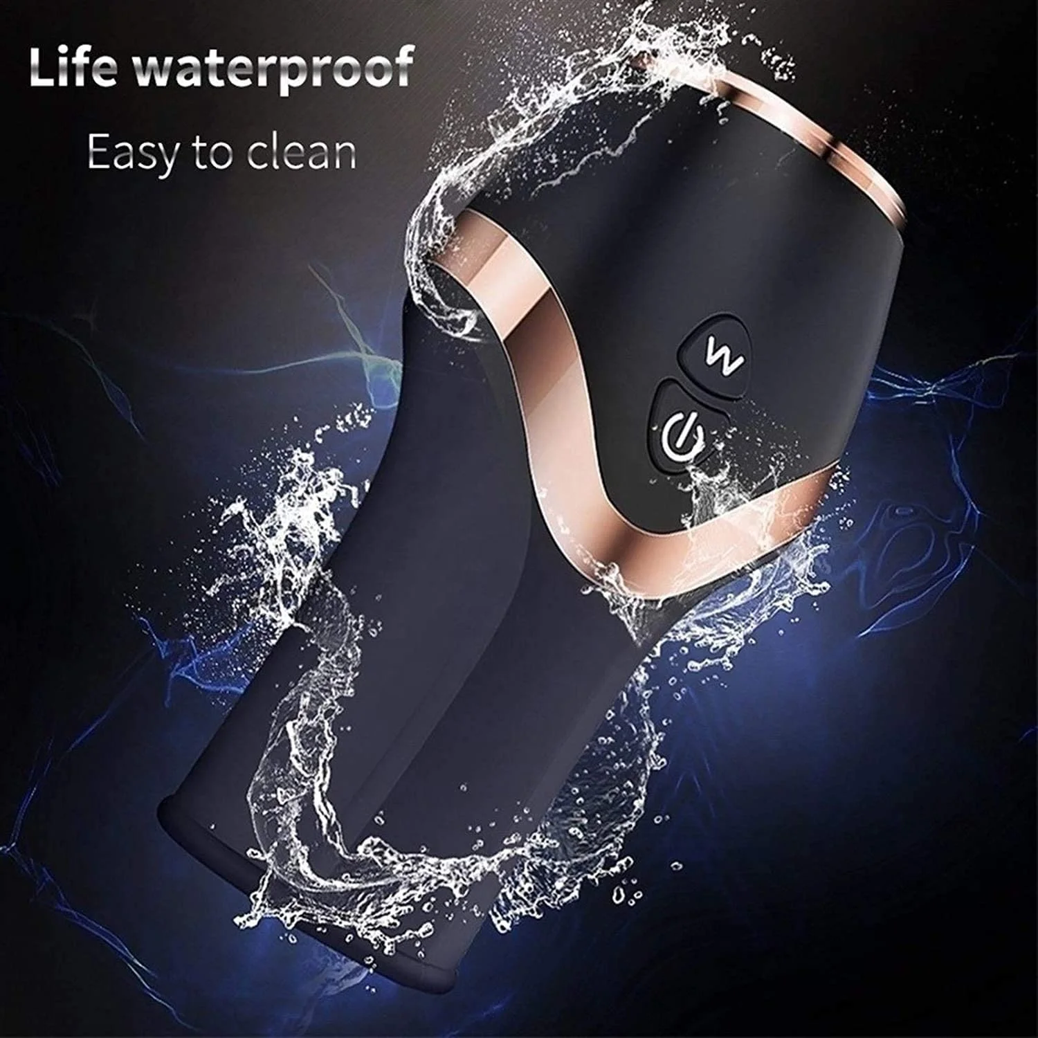 Automatic Male Masturbator Vibrator Penis Trainer Oral Orgasm Glans Stimulation Massager Man Sex Toys