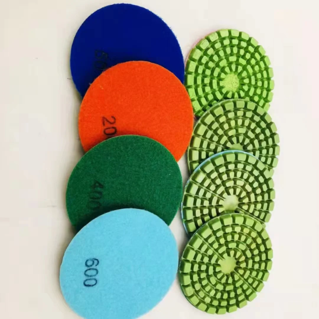 Cuscinetti Di Lucidatura Bagnati Di Uso Del Diamante Di - Foto 5