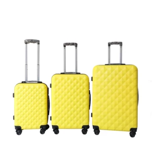 New Arrival Customized Luggage Sets with Universal Wheels Travel Bags Trolley case 20/24/28 Inch ABS Suitcase Travel case