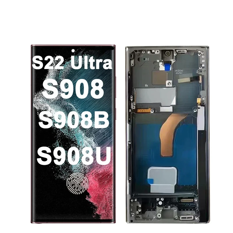 Hot Good Price Original LCD Display Touch Screen for SamSung S21 Ultra OLed  Screen for Samsung S22 Ultra Display