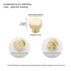 5311-Knob#Brushed Brass