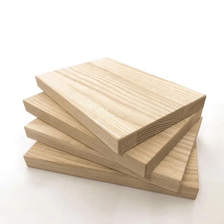 Professional Industry Custom Thickness Solid Wood Finger Jointed Panels Rubberwood Board For Furniture