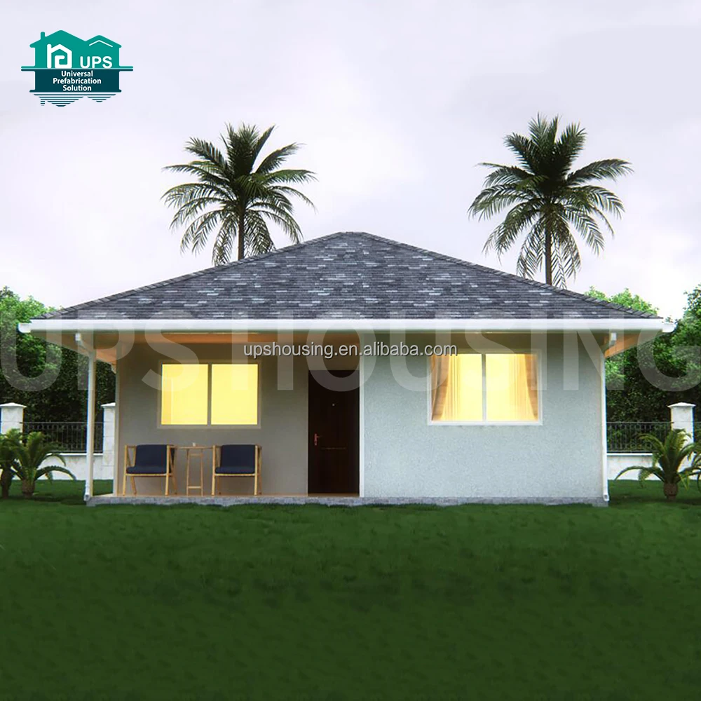 Fast Construction Cheap Prefabricated Houses Real Estate Prefab House Made of Sandwich Panel for Carport Use