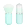 Capsule Retractable Brush Aqua Blue